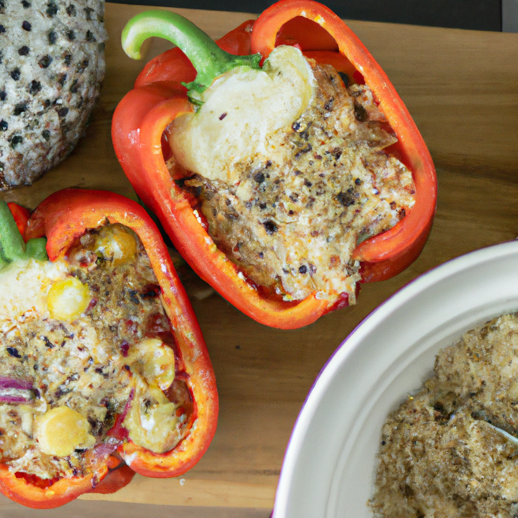 Quinoa and Vegetable Stuffed Peppers