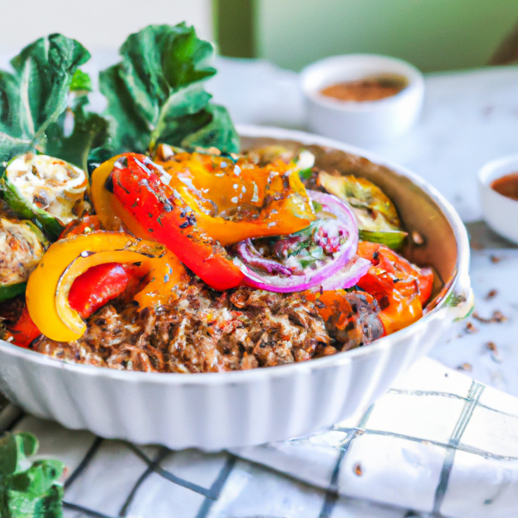 Quinoa Bowl with Roasted Vegetables