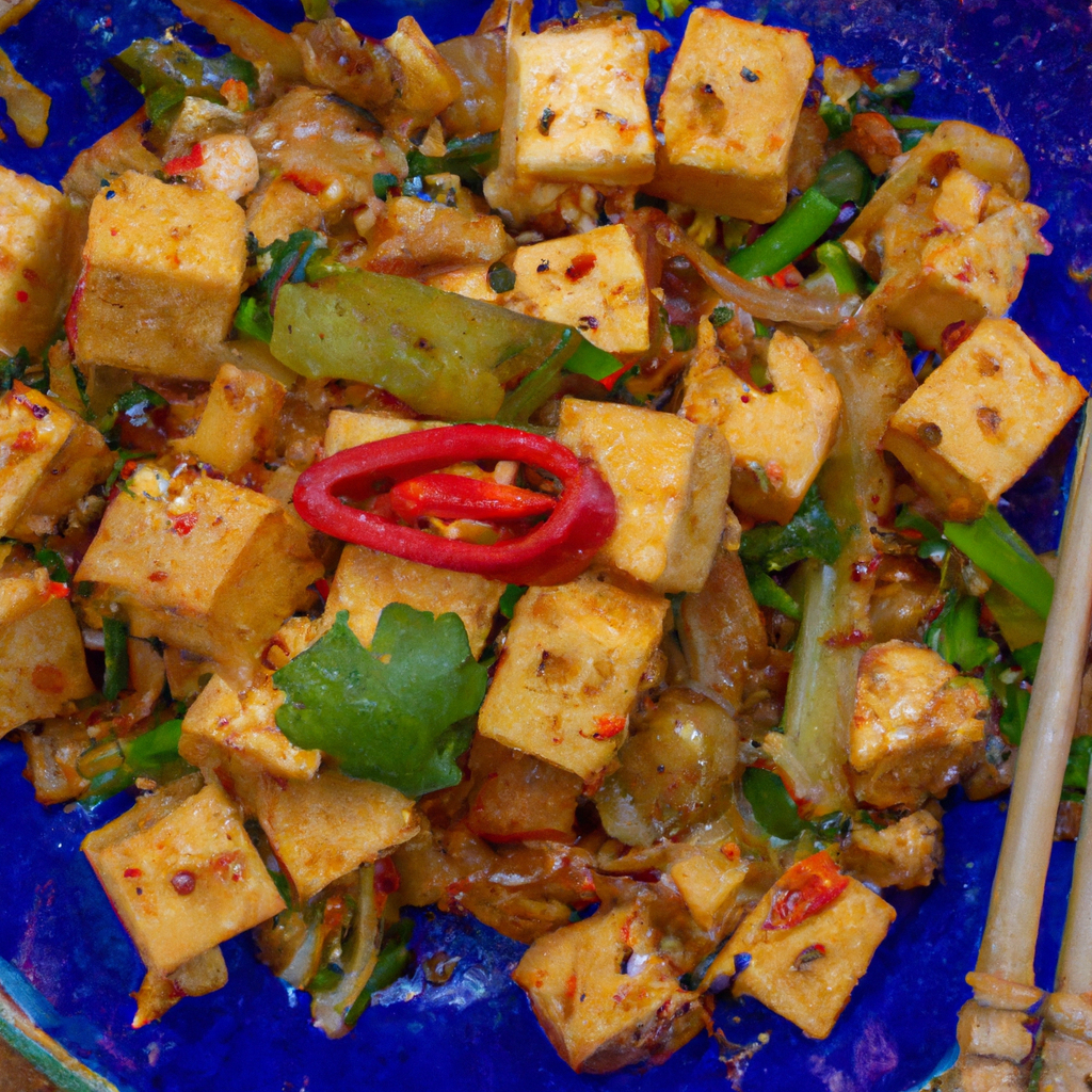 Spicy  Tofu Stir Fry